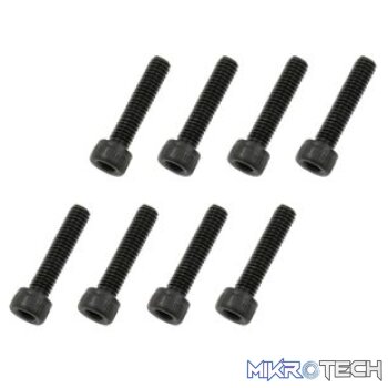 Socket Head Cap Screw  Black (M2.6×12)x